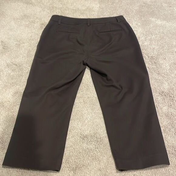 Rafaella Crop Pants Brown Size 6 Petite - Picture 8 of 11